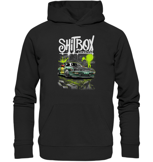 Shitbox Nissan Silvia PS13 - Premium Unisex Hoodie - MotoMerch.de