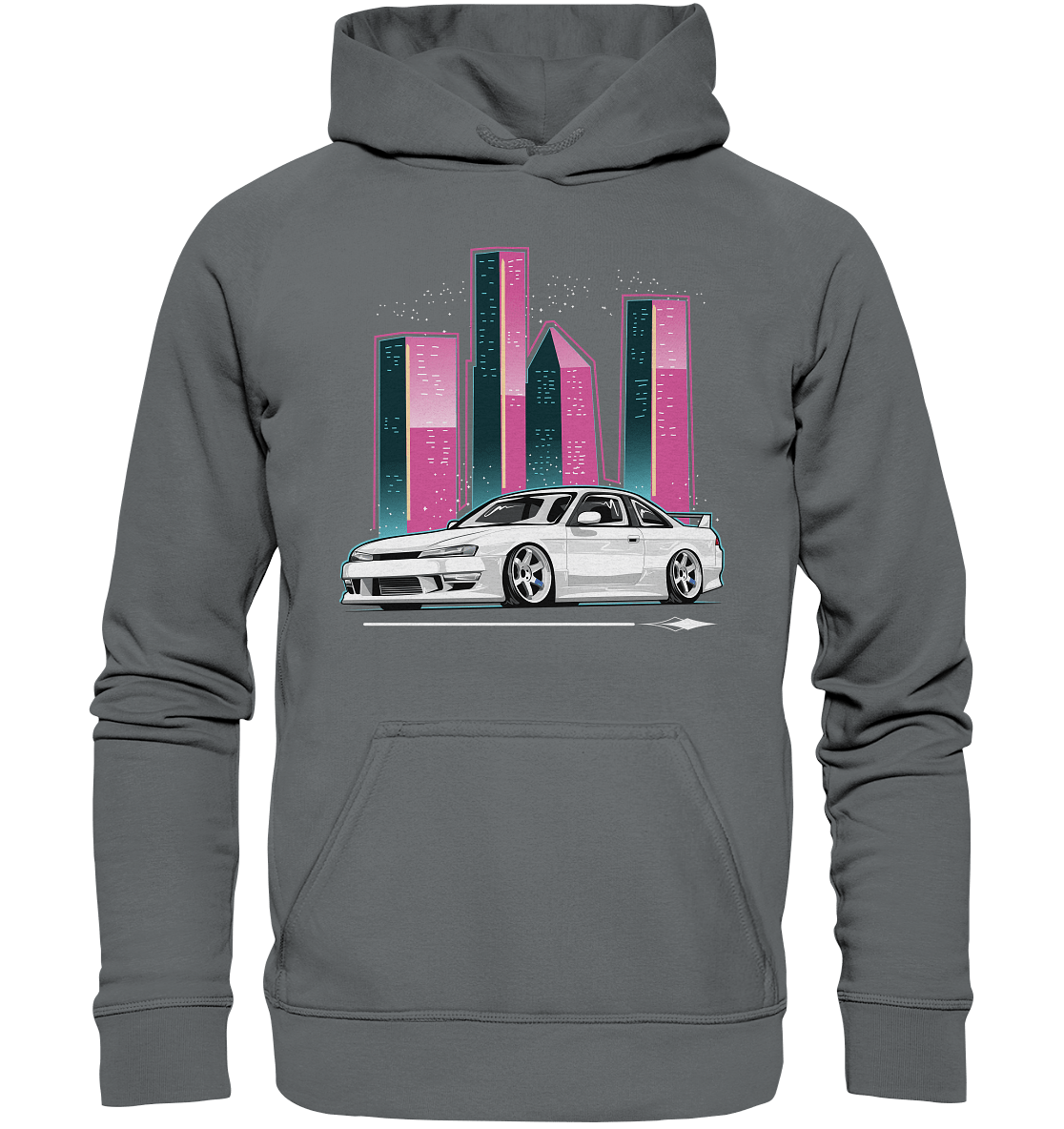 Silvia 200SX S14A - Basic Unisex Hoodie - MotoMerch.de