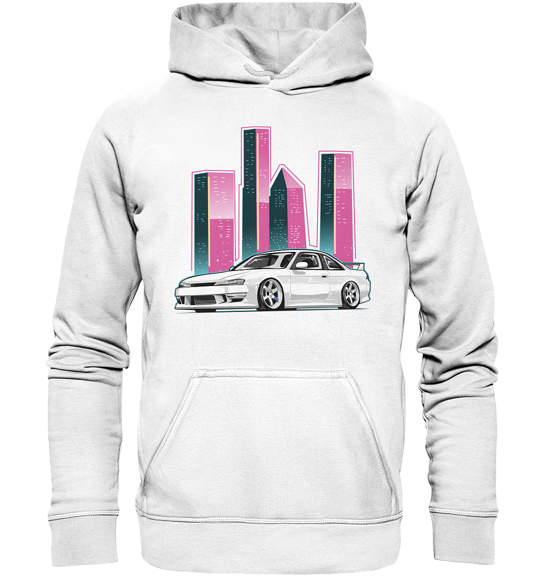 Silvia 200SX S14A - Basic Unisex Hoodie - MotoMerch.de