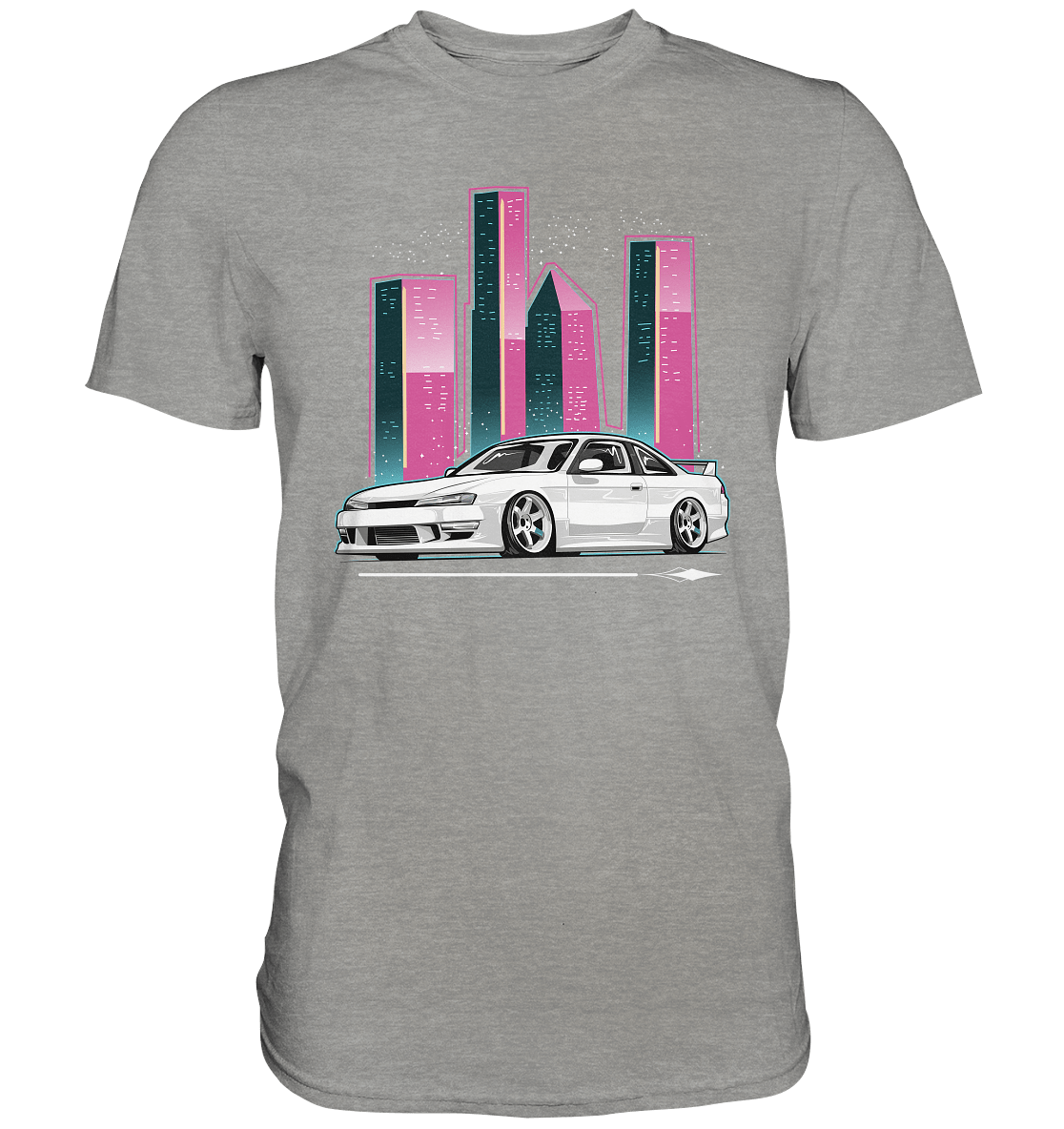 Silvia 200SX S14A - Premium Shirt - MotoMerch.de