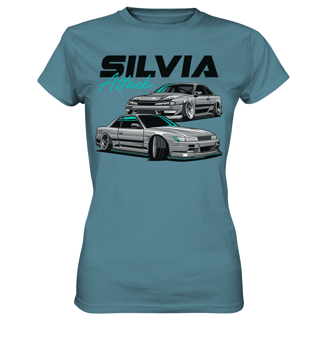 Silvia Attack - Ladies Premium Shirt - MotoMerch.de