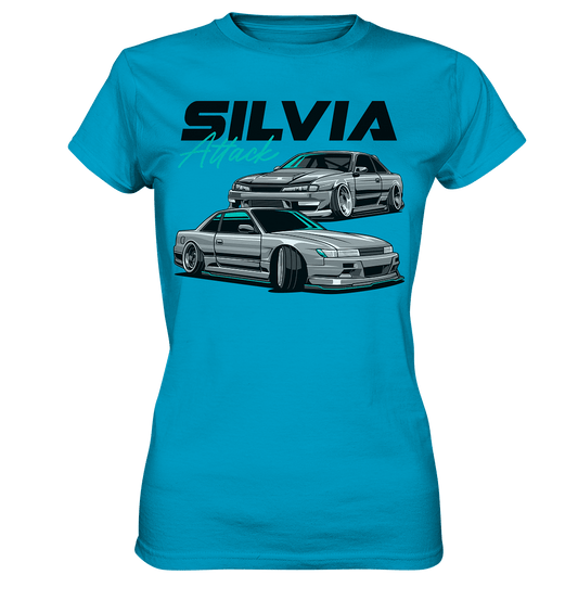 Silvia Attack - Ladies Premium Shirt - MotoMerch.de