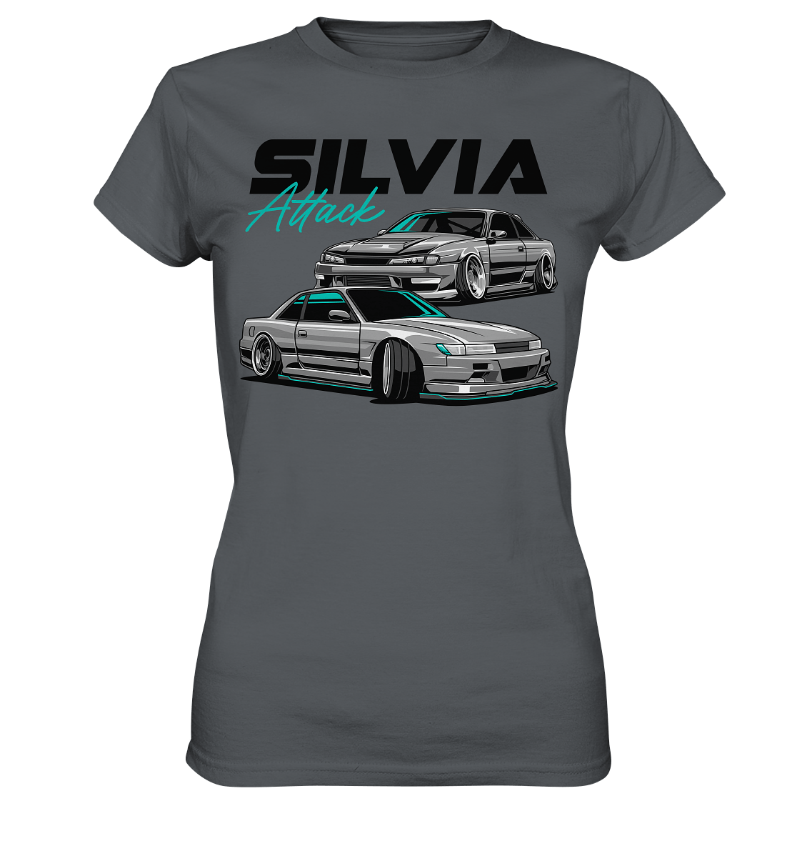 Silvia Attack - Ladies Premium Shirt - MotoMerch.de