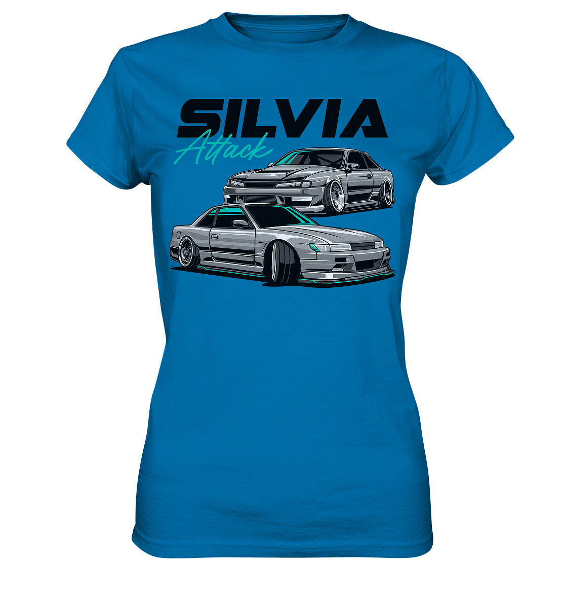 Silvia Attack - Ladies Premium Shirt - MotoMerch.de