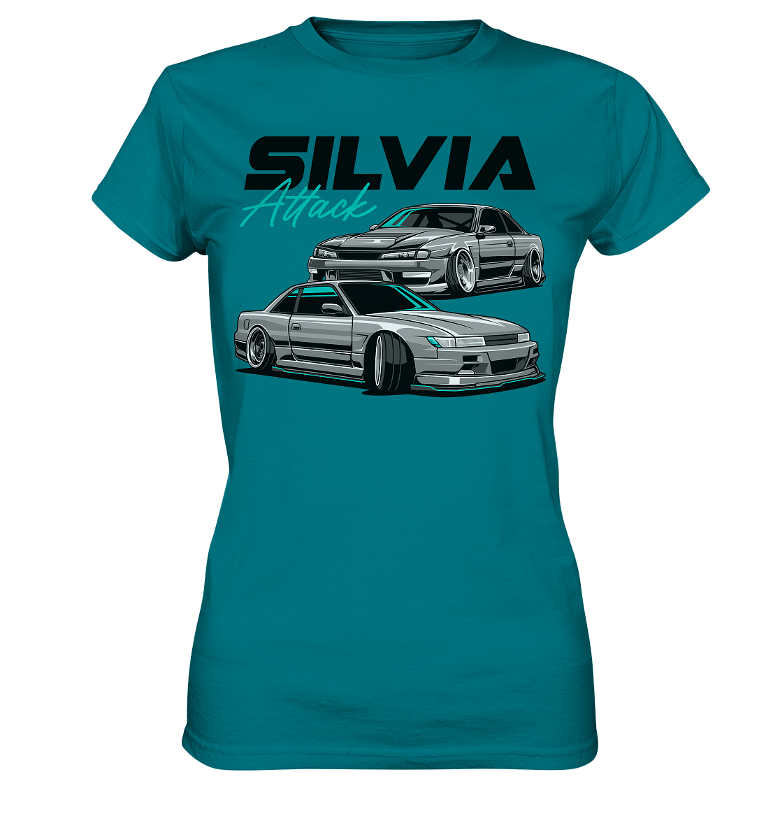 Silvia Attack - Ladies Premium Shirt - MotoMerch.de