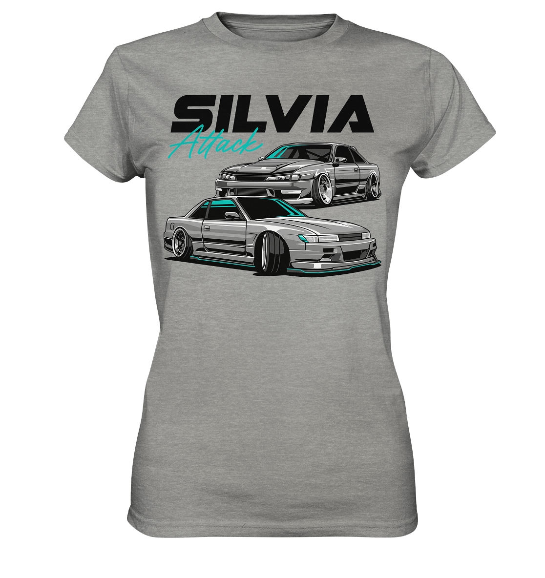 Silvia Attack - Ladies Premium Shirt - MotoMerch.de