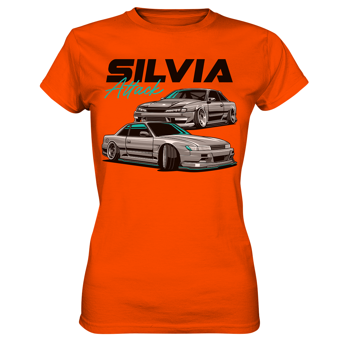 Silvia Attack - Ladies Premium Shirt - MotoMerch.de