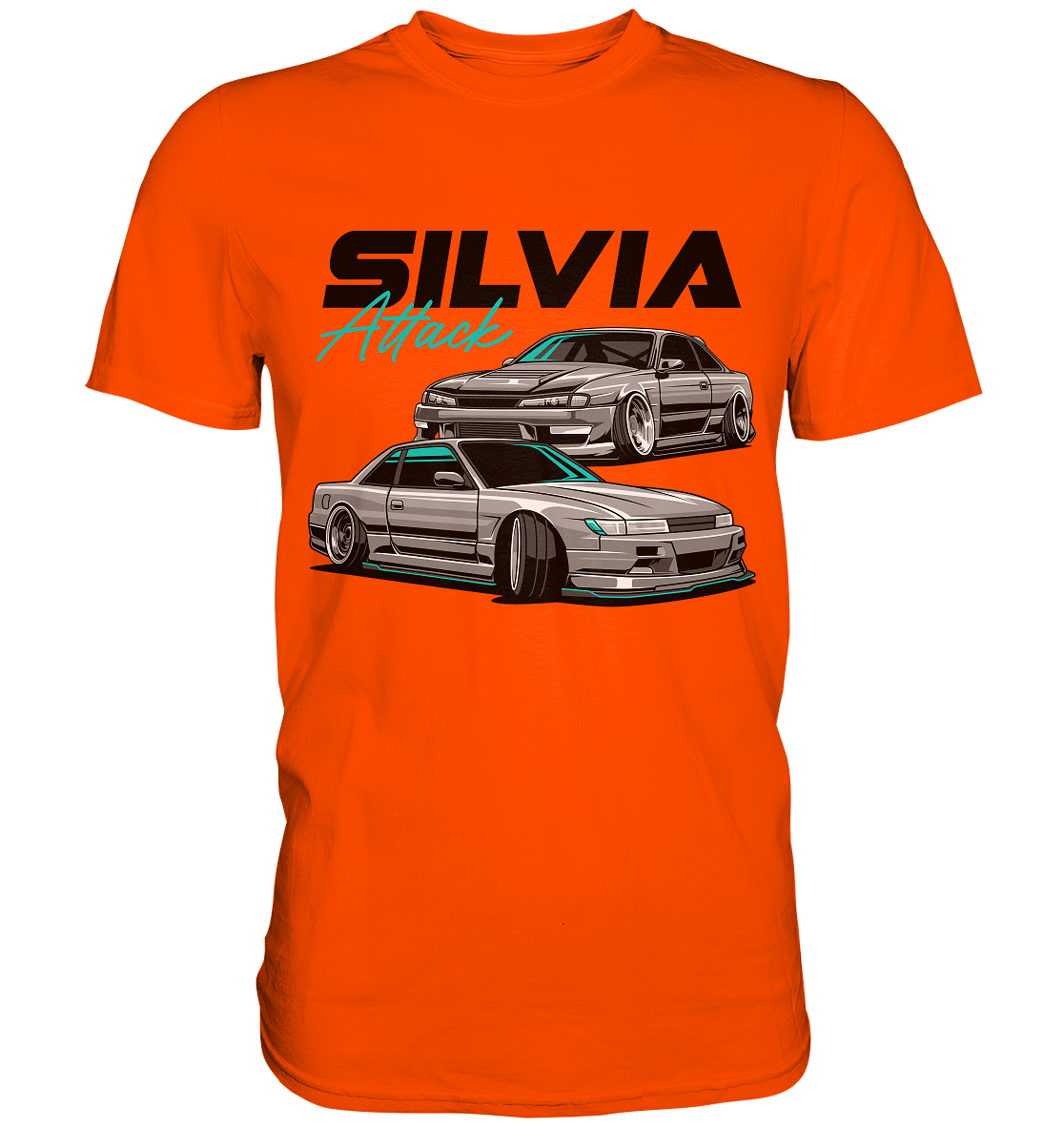 Silvia Attack - Premium Shirt - MotoMerch.de