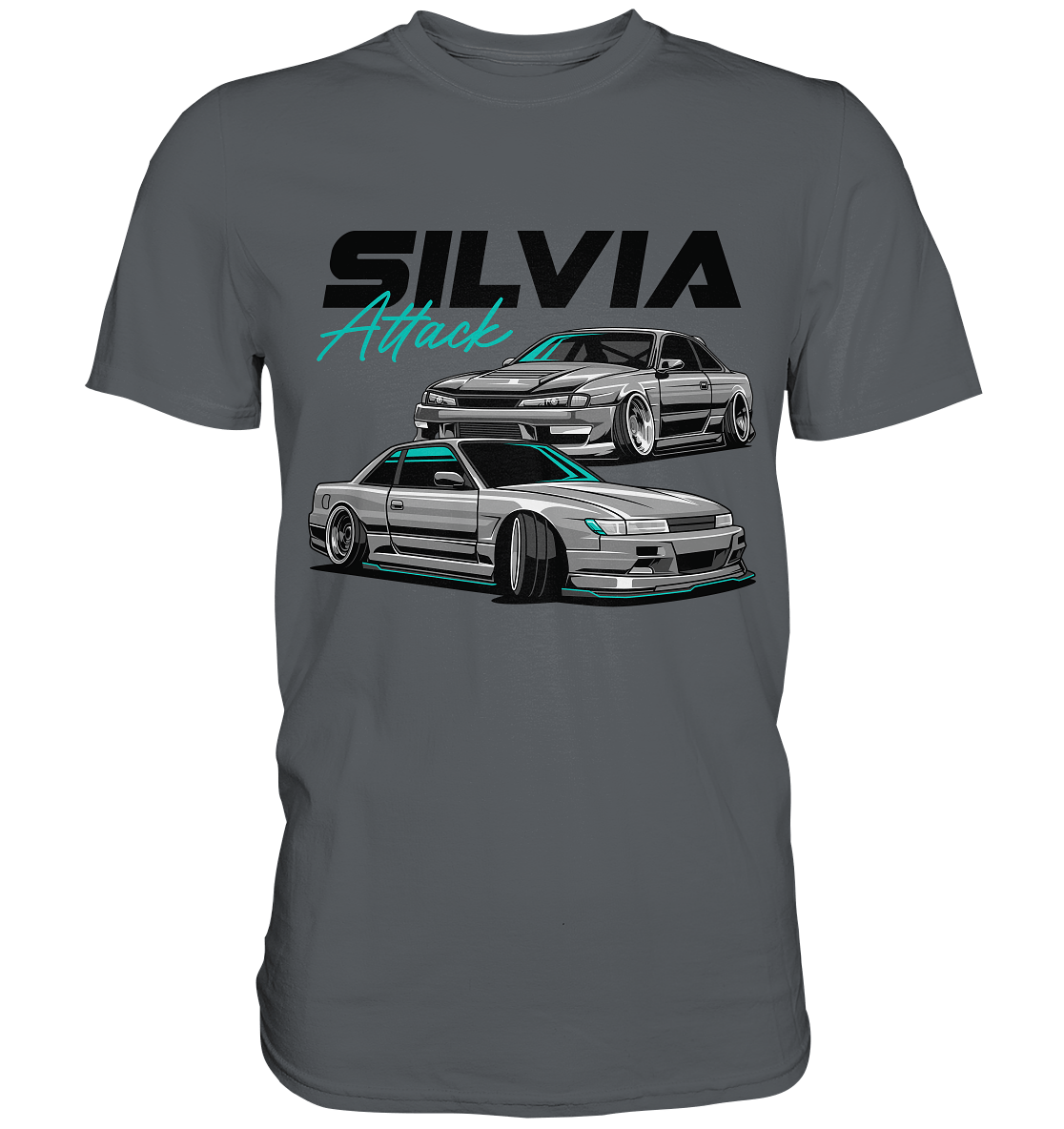 Silvia Attack - Premium Shirt - MotoMerch.de