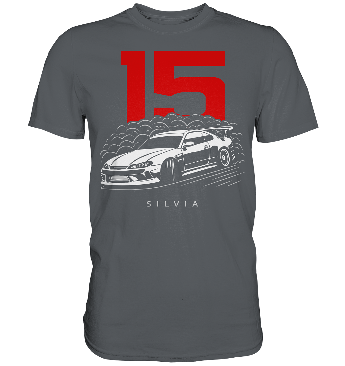 Silvia S15 - Premium Shirt - MotoMerch.de