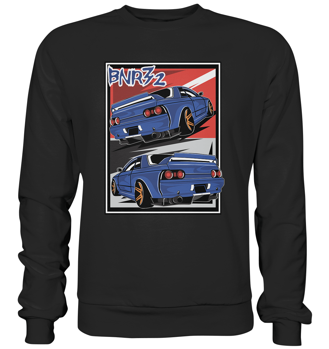 Skyline BNR32 - Premium Sweatshirt - MotoMerch.de