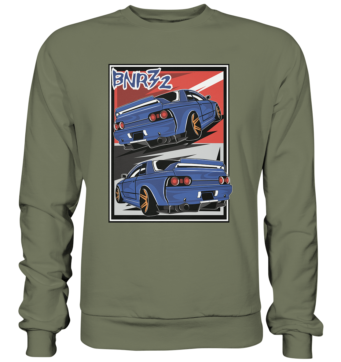 Skyline BNR32 - Premium Sweatshirt - MotoMerch.de