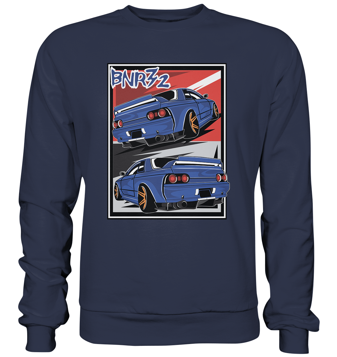 Skyline BNR32 - Premium Sweatshirt - MotoMerch.de