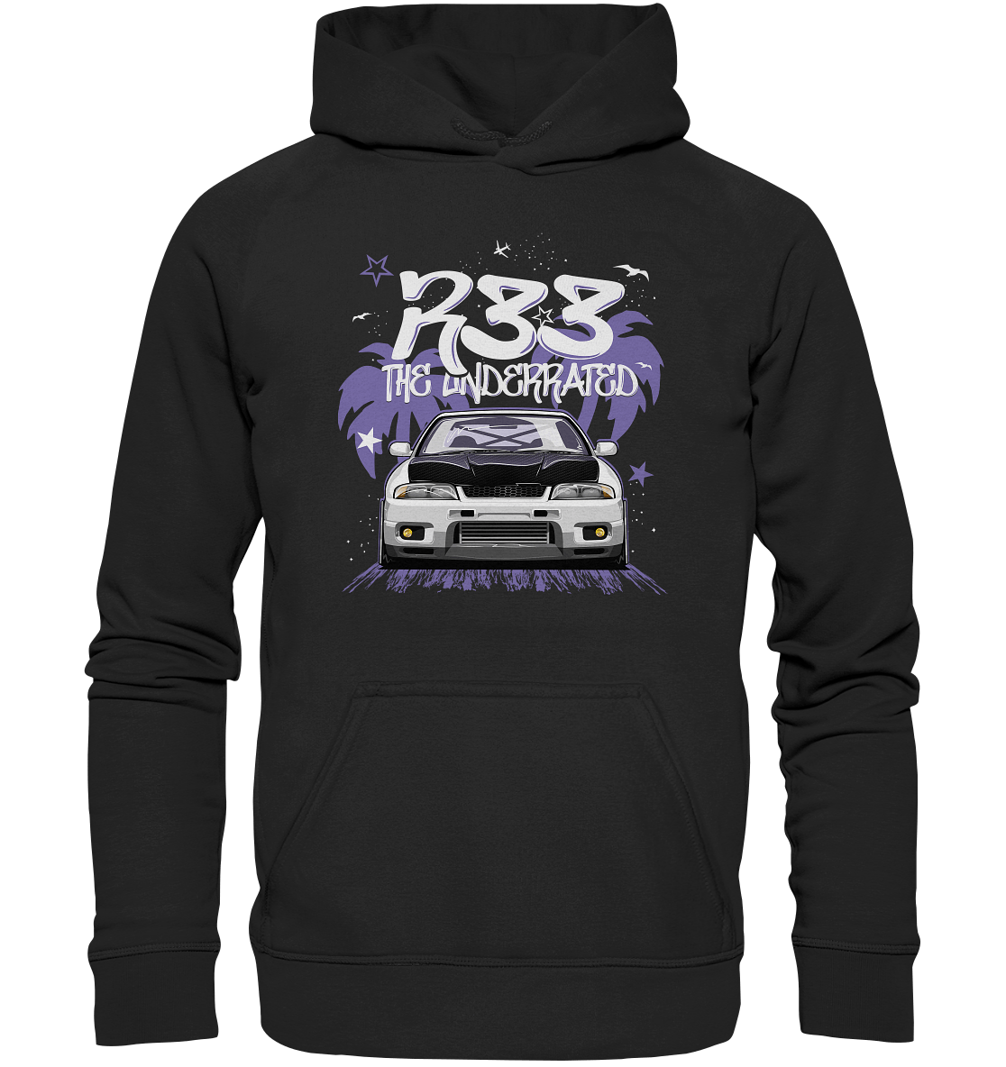 Skyline R33 - Basic Unisex Hoodie - MotoMerch.de