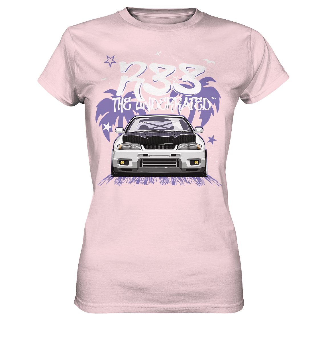 Skyline R33 - Ladies Premium Shirt - MotoMerch.de