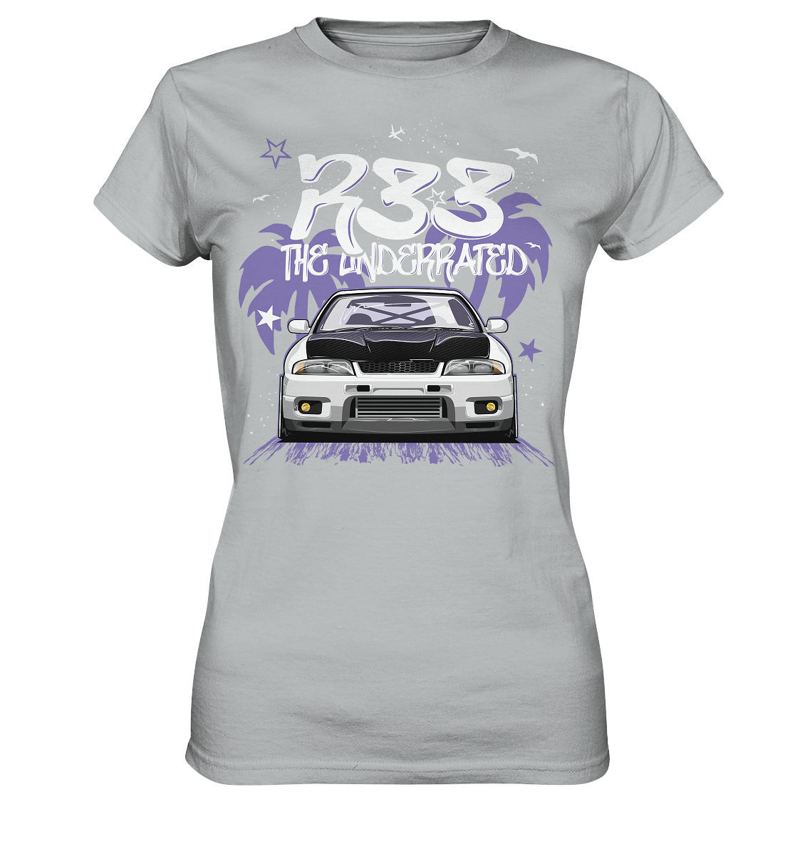 Skyline R33 - Ladies Premium Shirt - MotoMerch.de