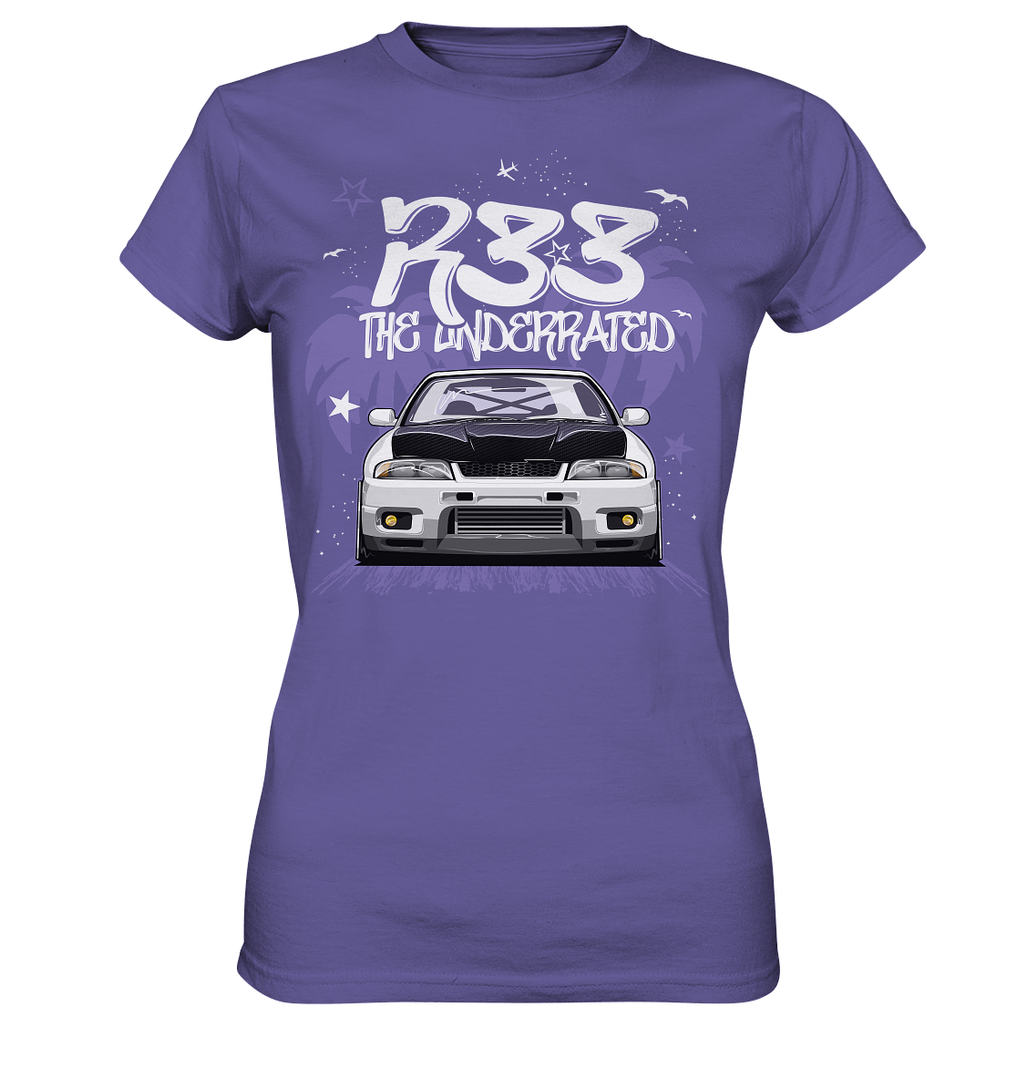 Skyline R33 - Ladies Premium Shirt - MotoMerch.de