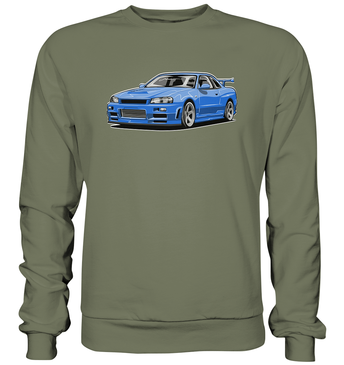 Skyline R34 GT-R - Premium Sweatshirt - MotoMerch.de