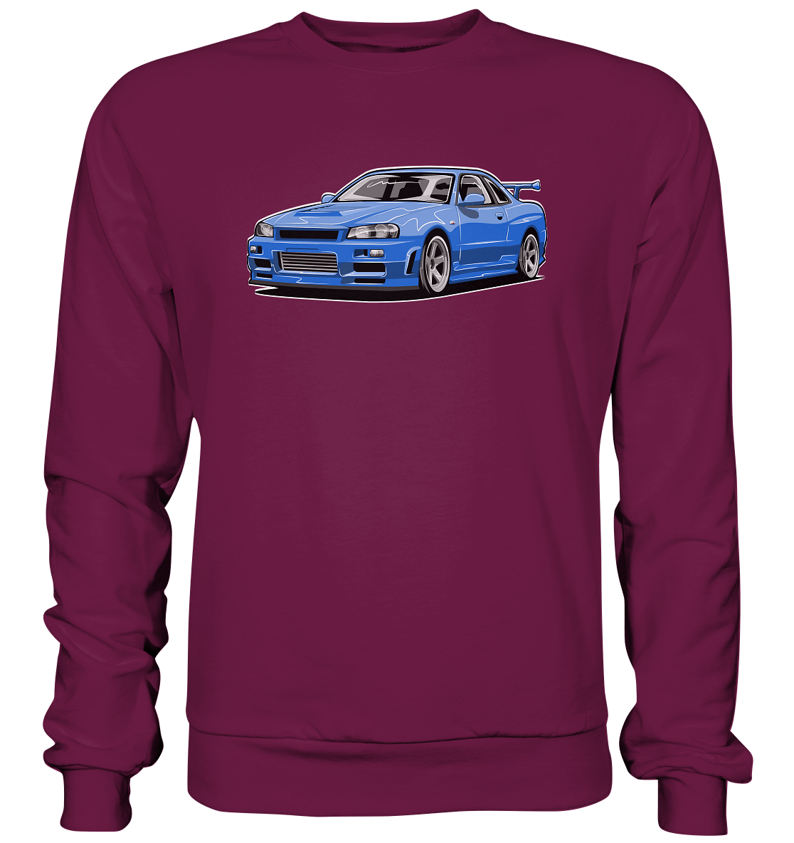 Skyline R34 GT-R - Premium Sweatshirt - MotoMerch.de