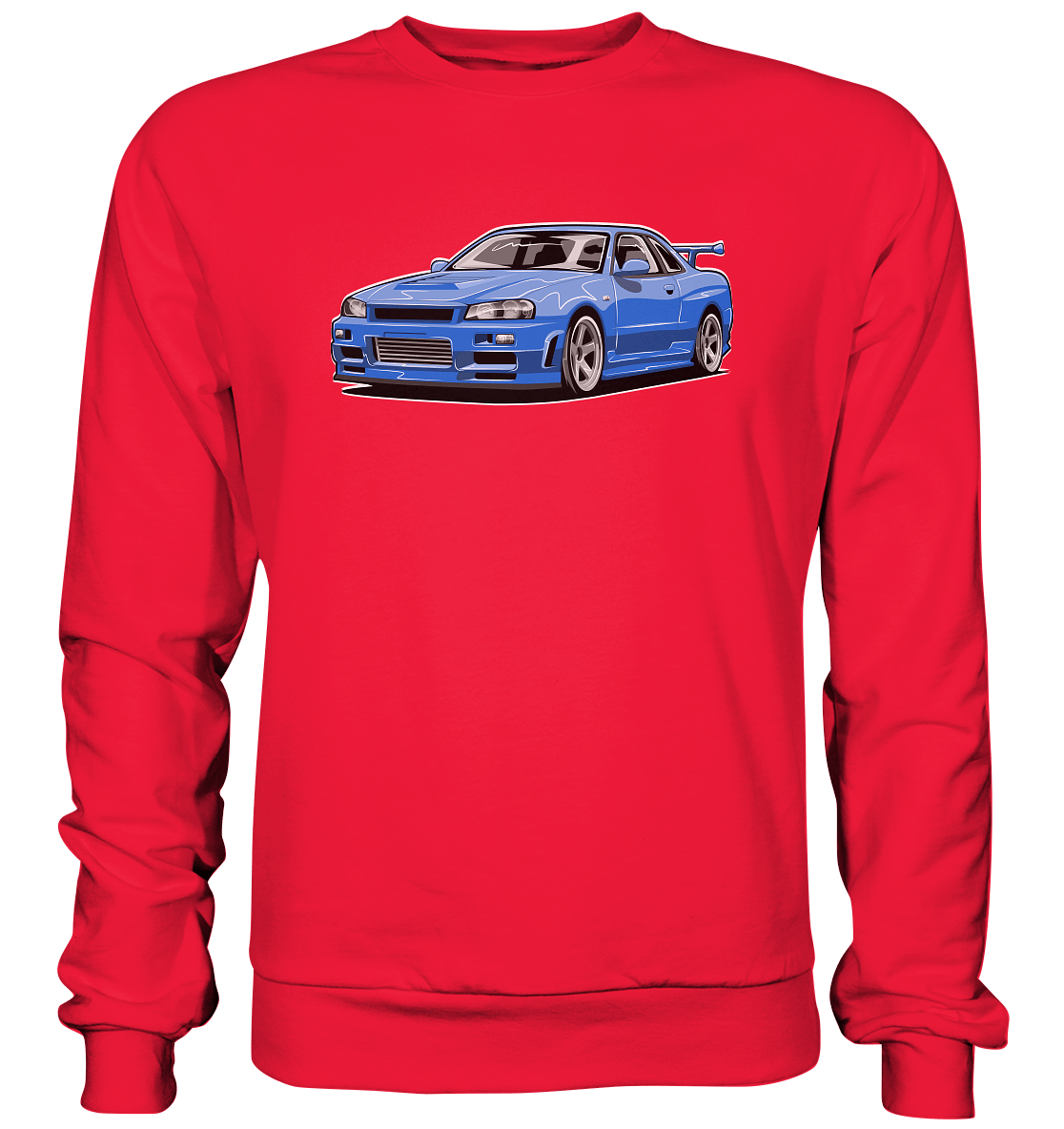 Skyline R34 GT-R - Premium Sweatshirt - MotoMerch.de