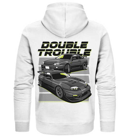 Skyline R34 vs. Supra MK4 - Organic Zipper - MotoMerch.de