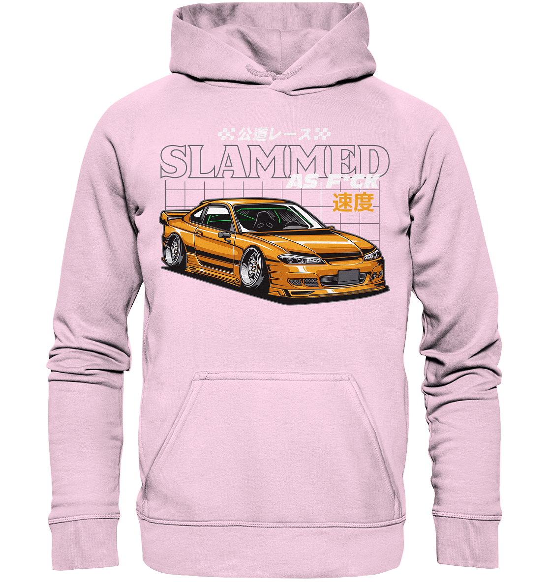 Slammed Nissan Silvia S15 - Basic Unisex Hoodie - MotoMerch.de