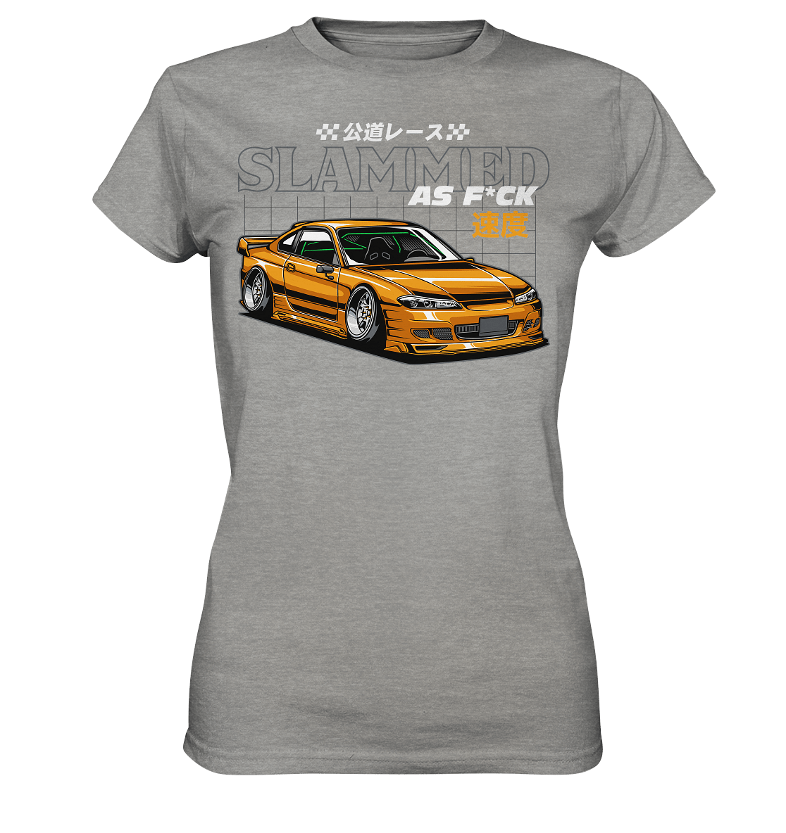 Slammed Nissan Silvia S15 - Ladies Premium Shirt - MotoMerch.de