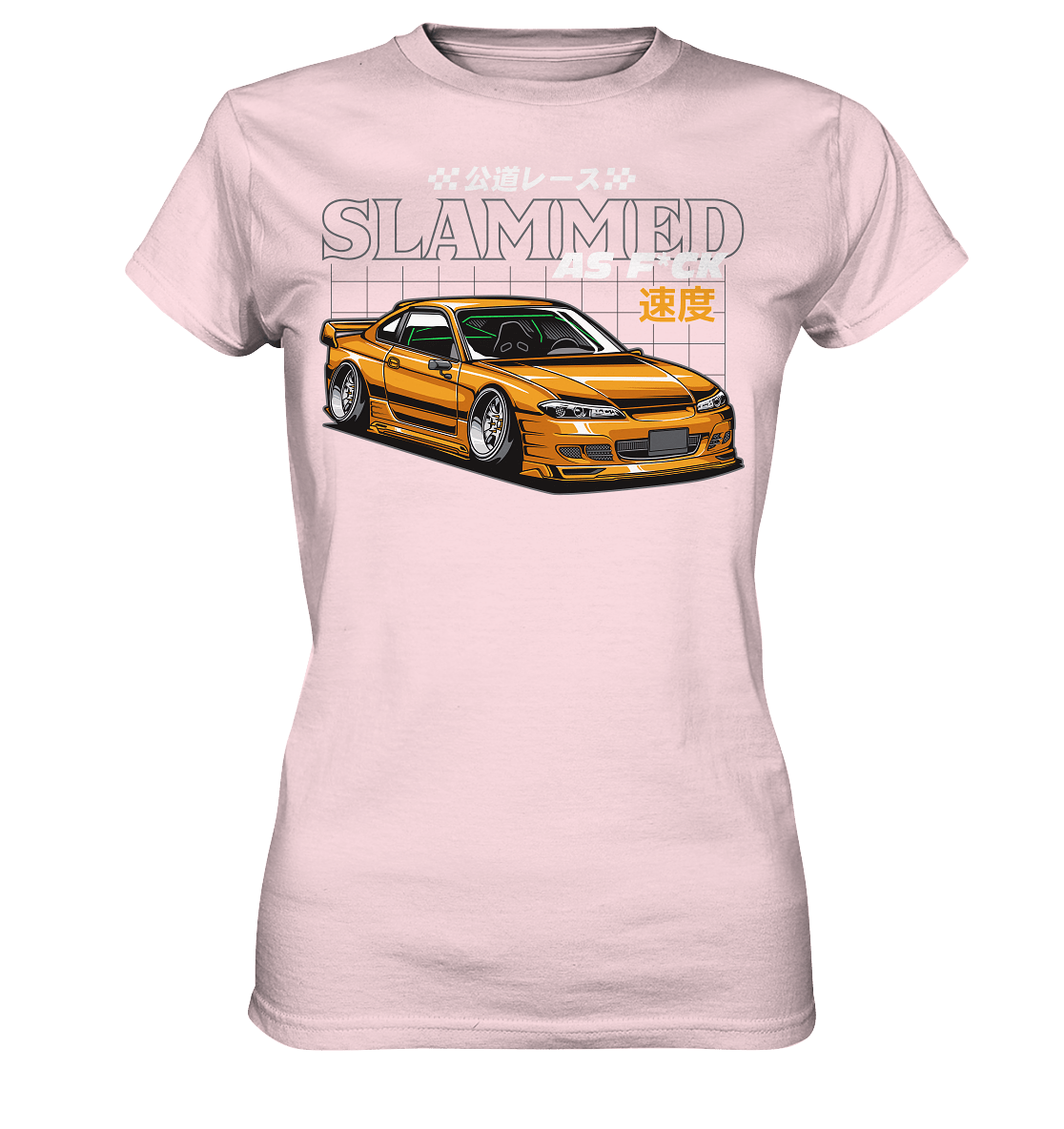 Slammed Nissan Silvia S15 - Ladies Premium Shirt - MotoMerch.de