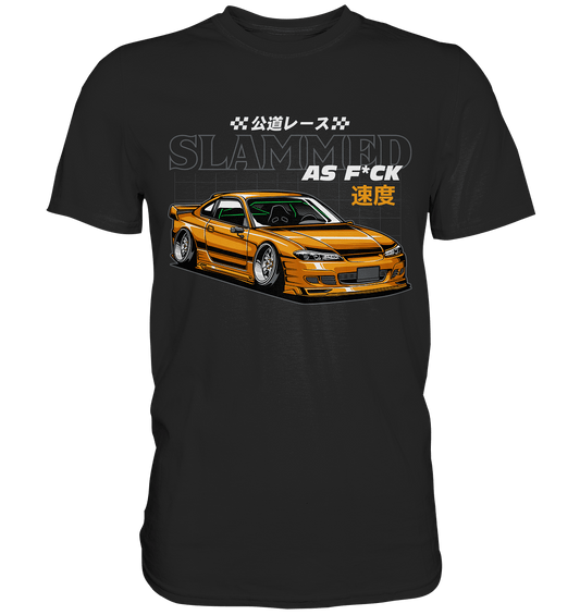 Slammed Nissan Silvia S15 - Premium Shirt - MotoMerch.de