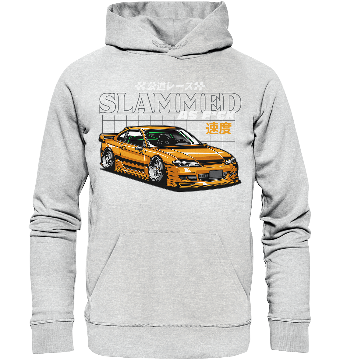 Slammed Nissan Silvia S15 - Premium Unisex Hoodie - MotoMerch.de