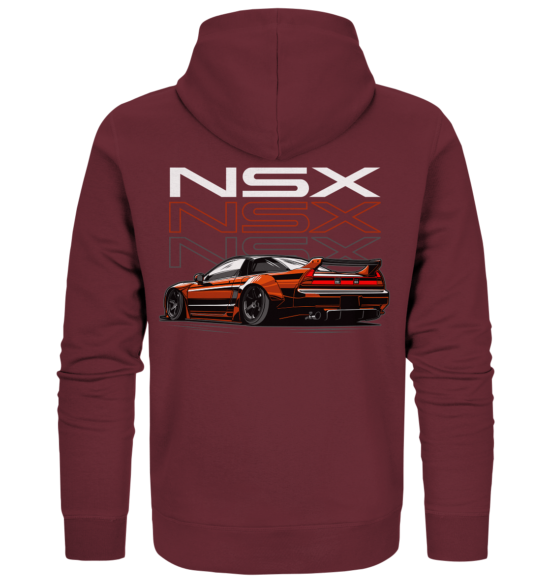 Slammed NSX - Organic Zipper - MotoMerch.de