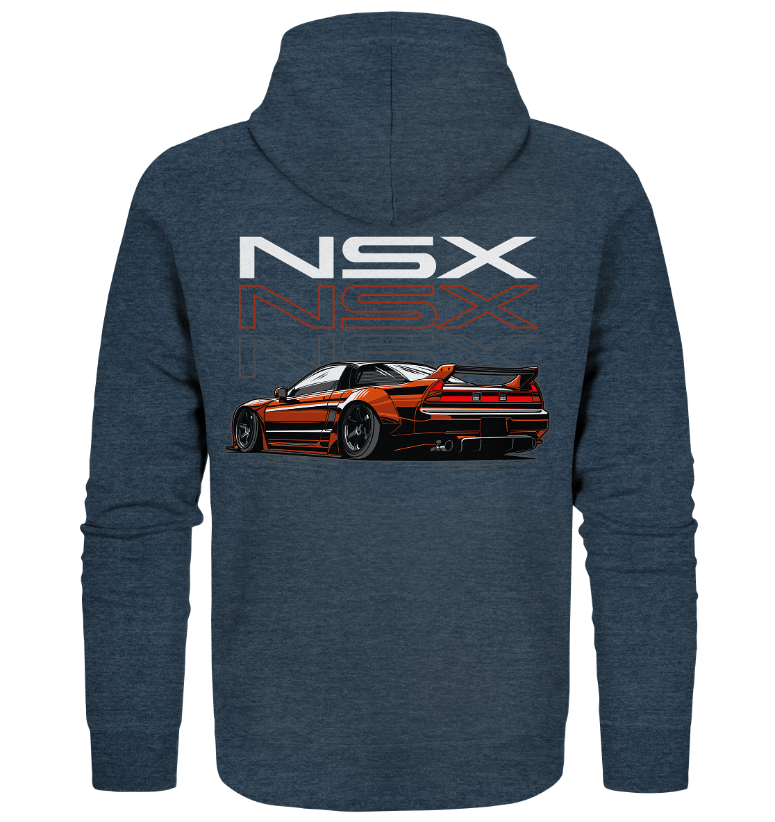 Slammed NSX - Organic Zipper - MotoMerch.de