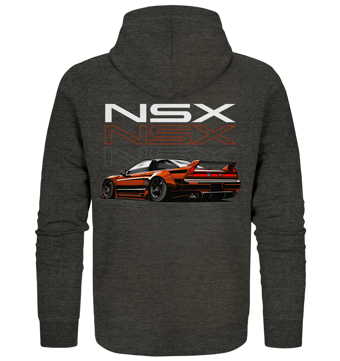 Slammed NSX - Organic Zipper - MotoMerch.de