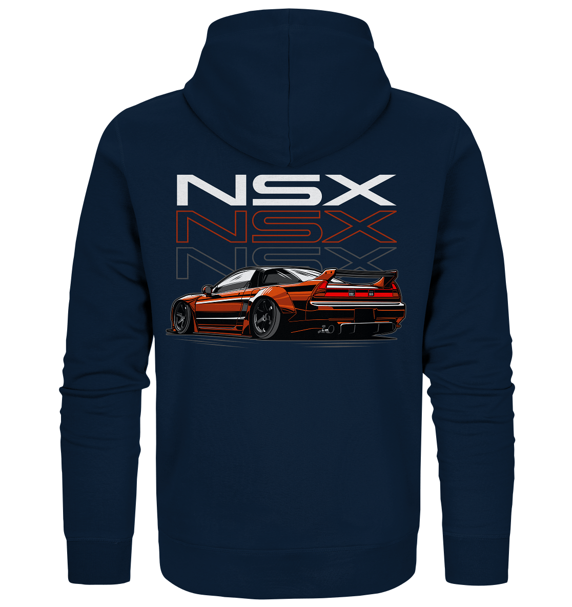 Slammed NSX - Organic Zipper - MotoMerch.de