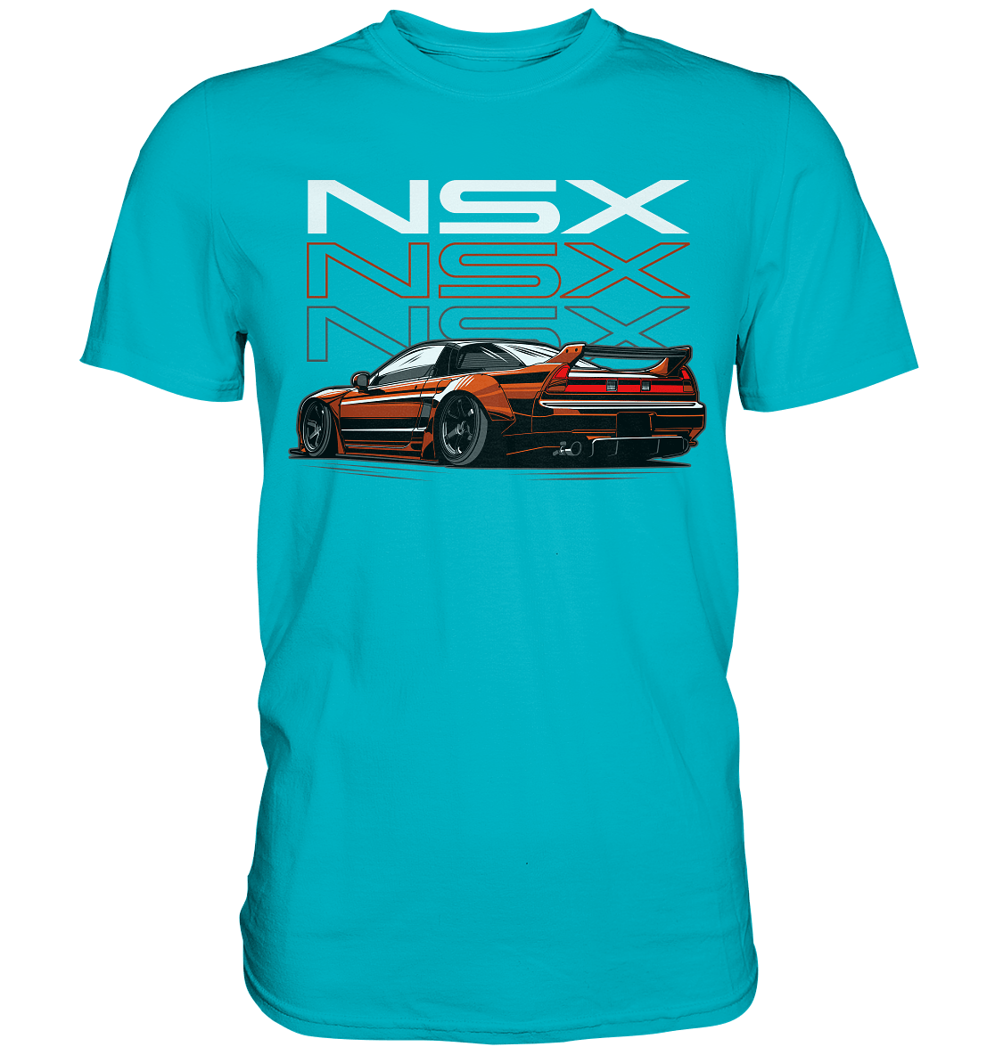 Slammed NSX - Premium Shirt - MotoMerch.de
