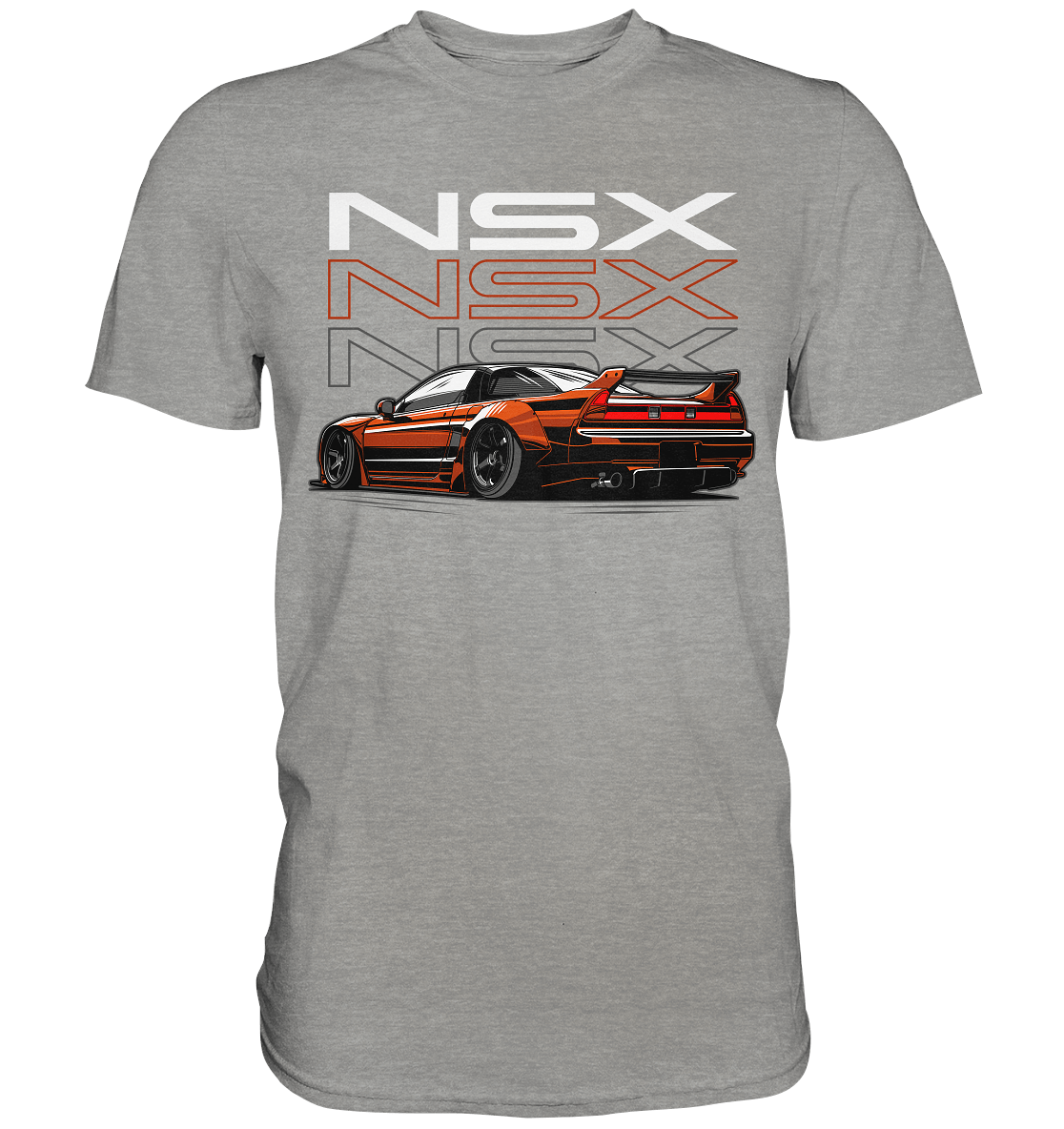 Slammed NSX - Premium Shirt - MotoMerch.de