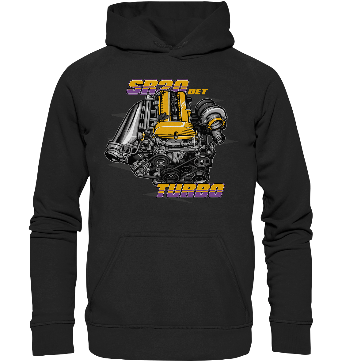 SR20DET Turbo - Basic Unisex Hoodie XL - MotoMerch.de