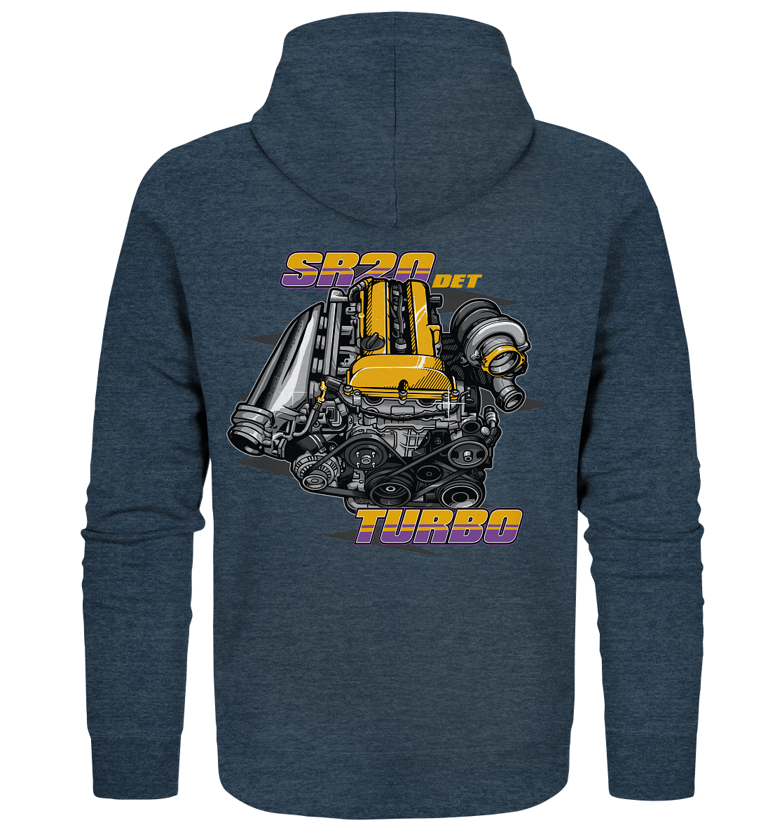 SR20DET Turbo - Organic Zipper - MotoMerch.de