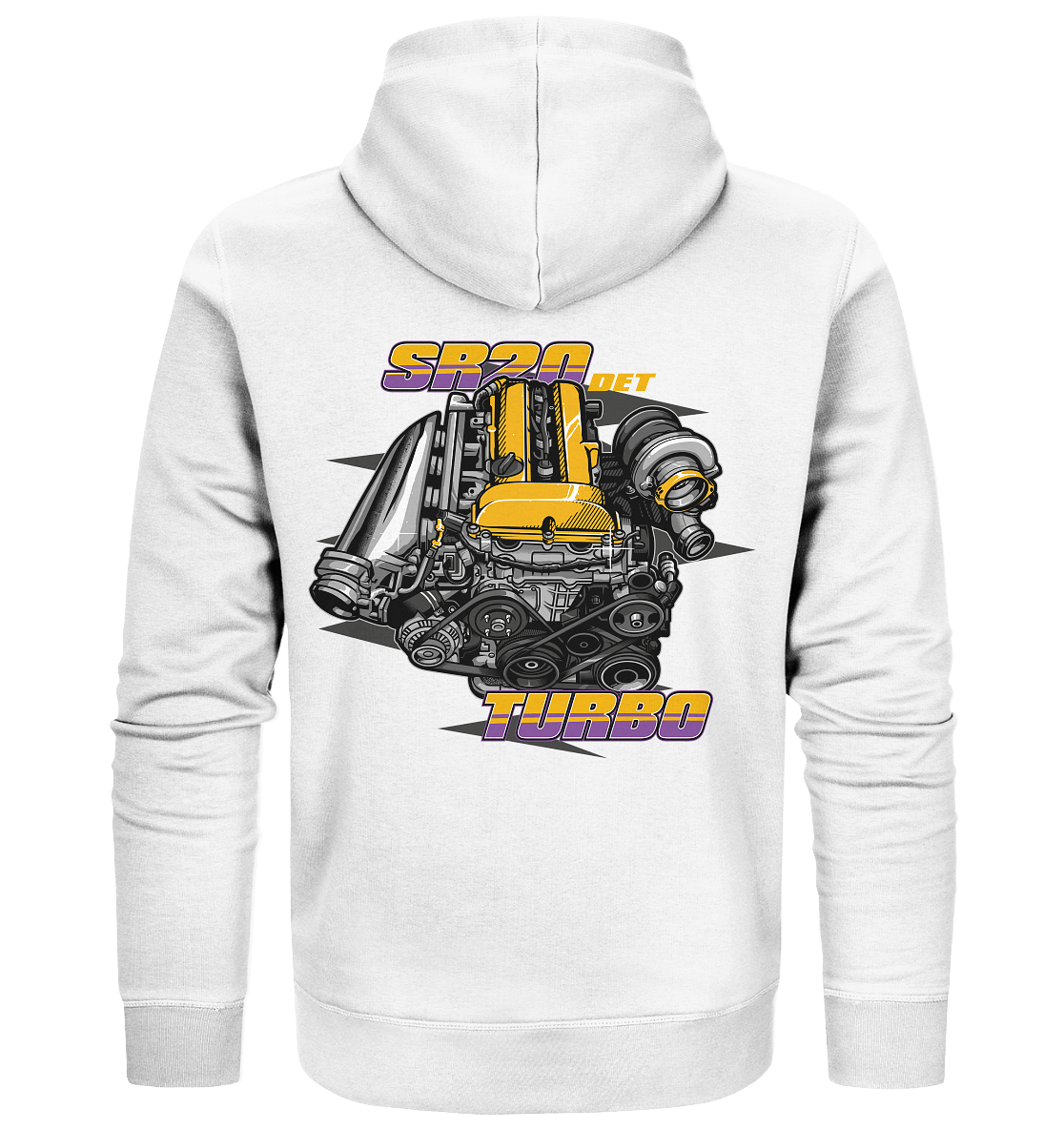 SR20DET Turbo - Organic Zipper - MotoMerch.de