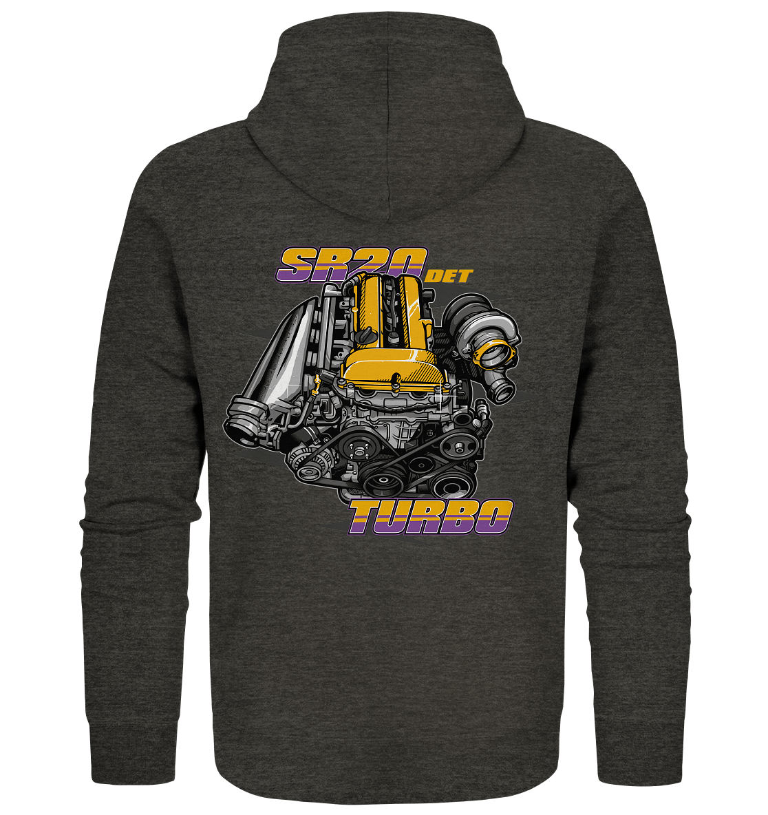 SR20DET Turbo - Organic Zipper - MotoMerch.de