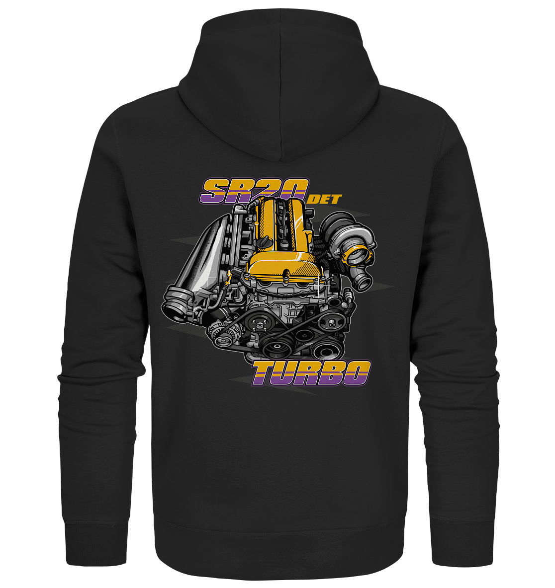 SR20DET Turbo - Organic Zipper - MotoMerch.de