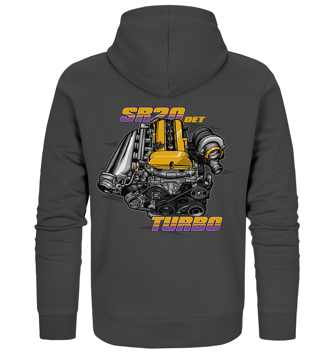 SR20DET Turbo - Organic Zipper - MotoMerch.de