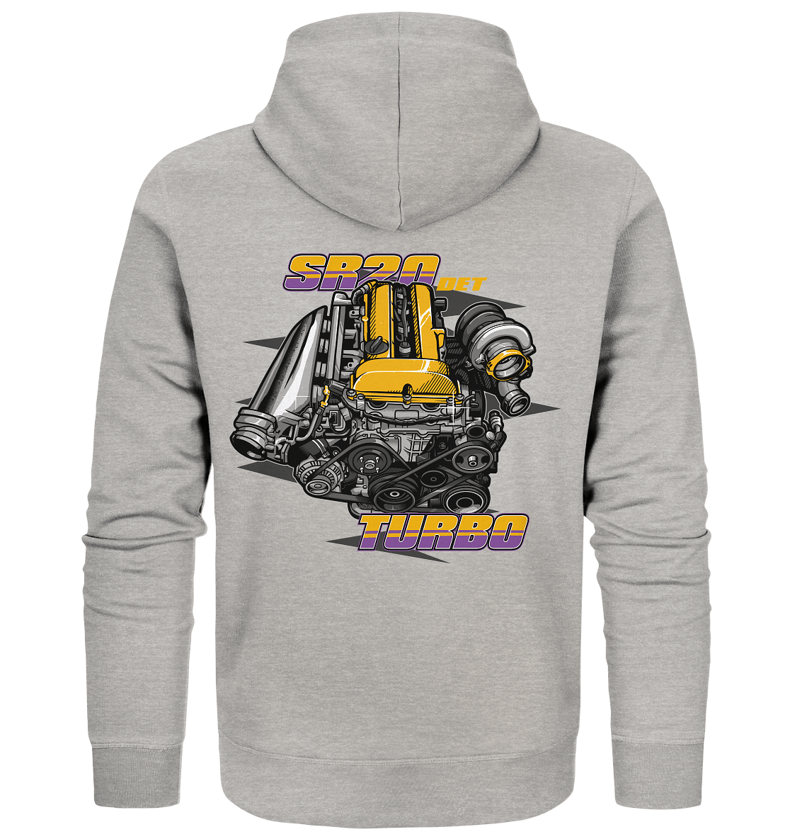 SR20DET Turbo - Organic Zipper - MotoMerch.de