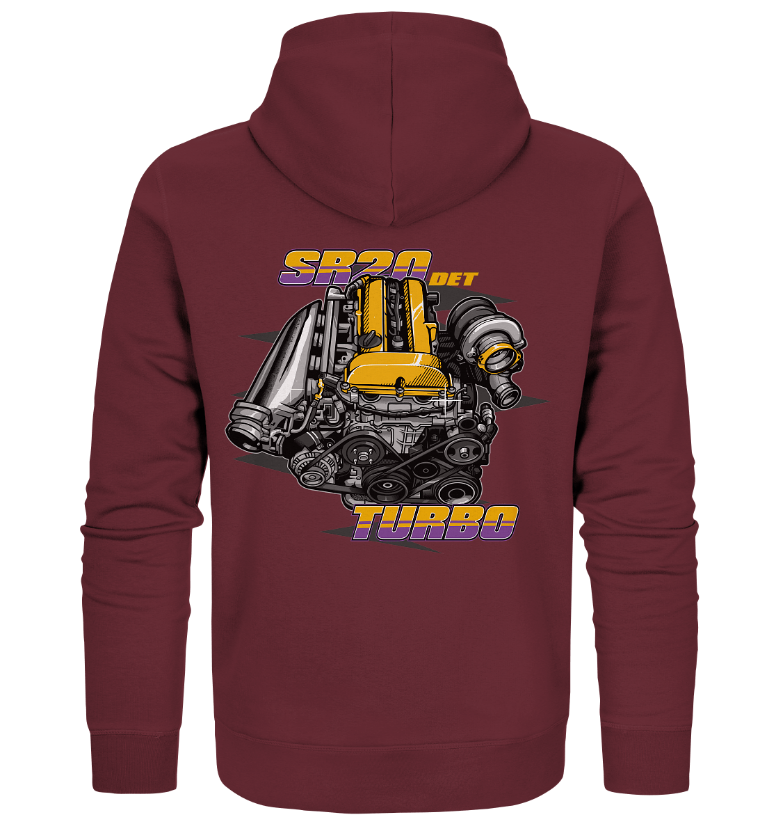 SR20DET Turbo - Organic Zipper - MotoMerch.de