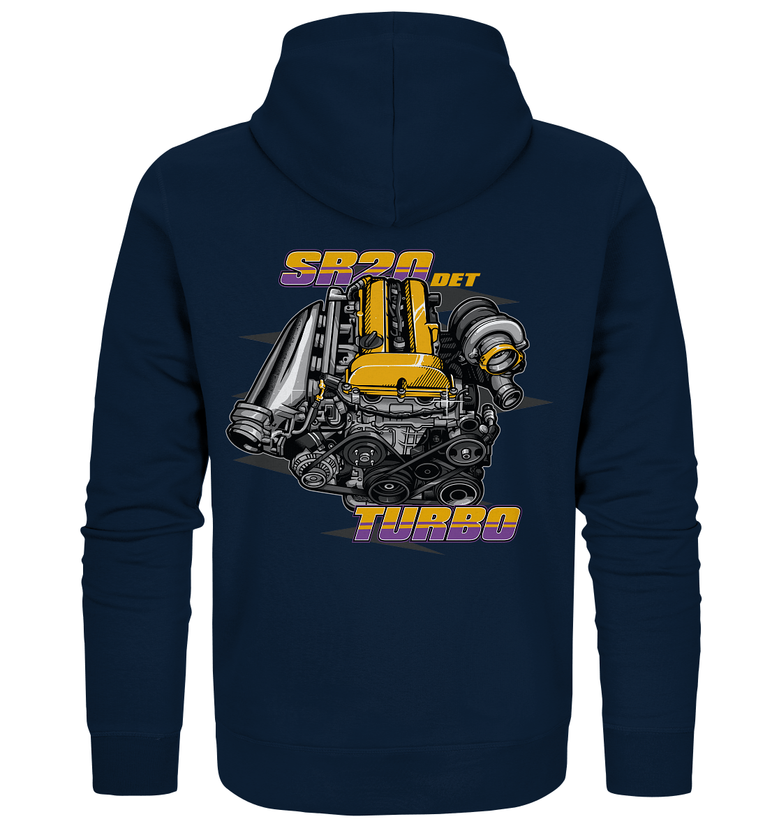 SR20DET Turbo - Organic Zipper - MotoMerch.de