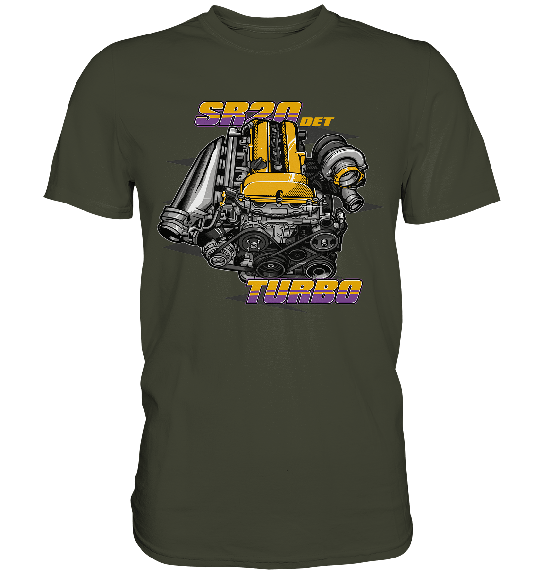 SR20DET Turbo - Premium Shirt - MotoMerch.de