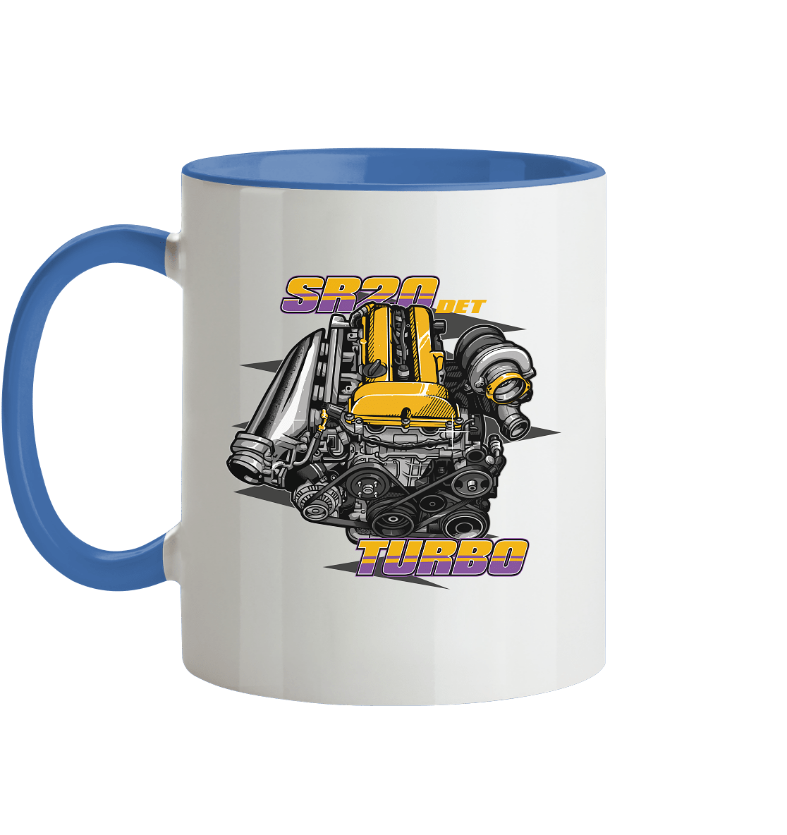 SR20DET Turbo - Tasse zweifarbig - MotoMerch.de