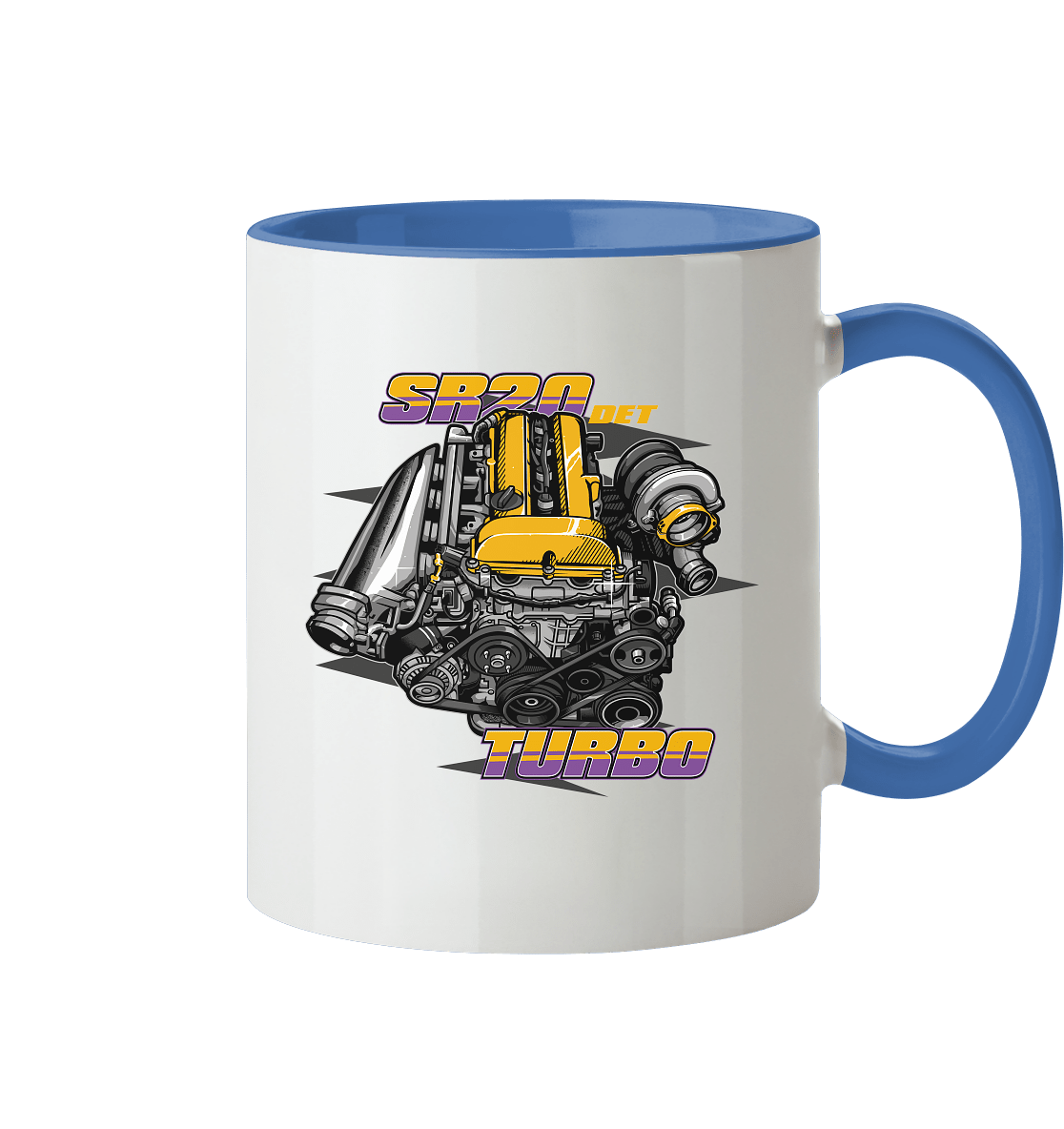 SR20DET Turbo - Tasse zweifarbig - MotoMerch.de