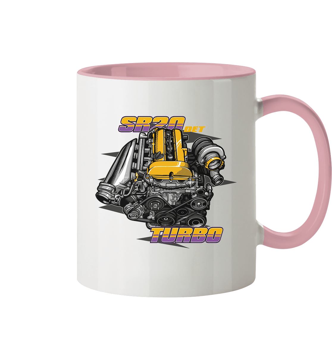 SR20DET Turbo - Tasse zweifarbig - MotoMerch.de