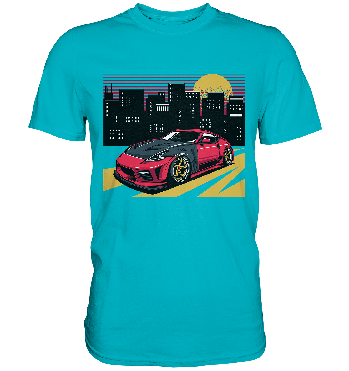 stanced Nissan 370Z - Premium Shirt - MotoMerch.de